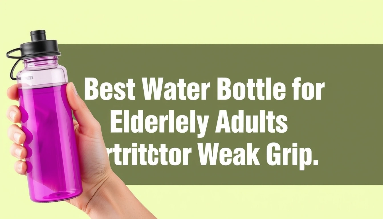 Best Water Bottles for Elderly Adults With Arthritis or Weak Grip Best Water Bottles for Elderly Adults With Arthritis or Weak Grip