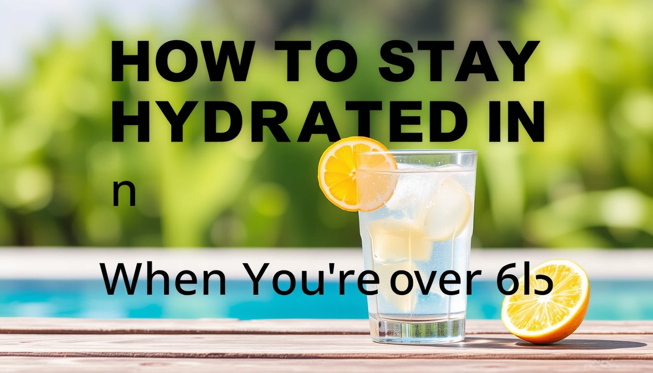 How to Stay Hydrated in Summer Heat When You're Over 65 How to Stay Hydrated in Summer Heat When You're Over 65