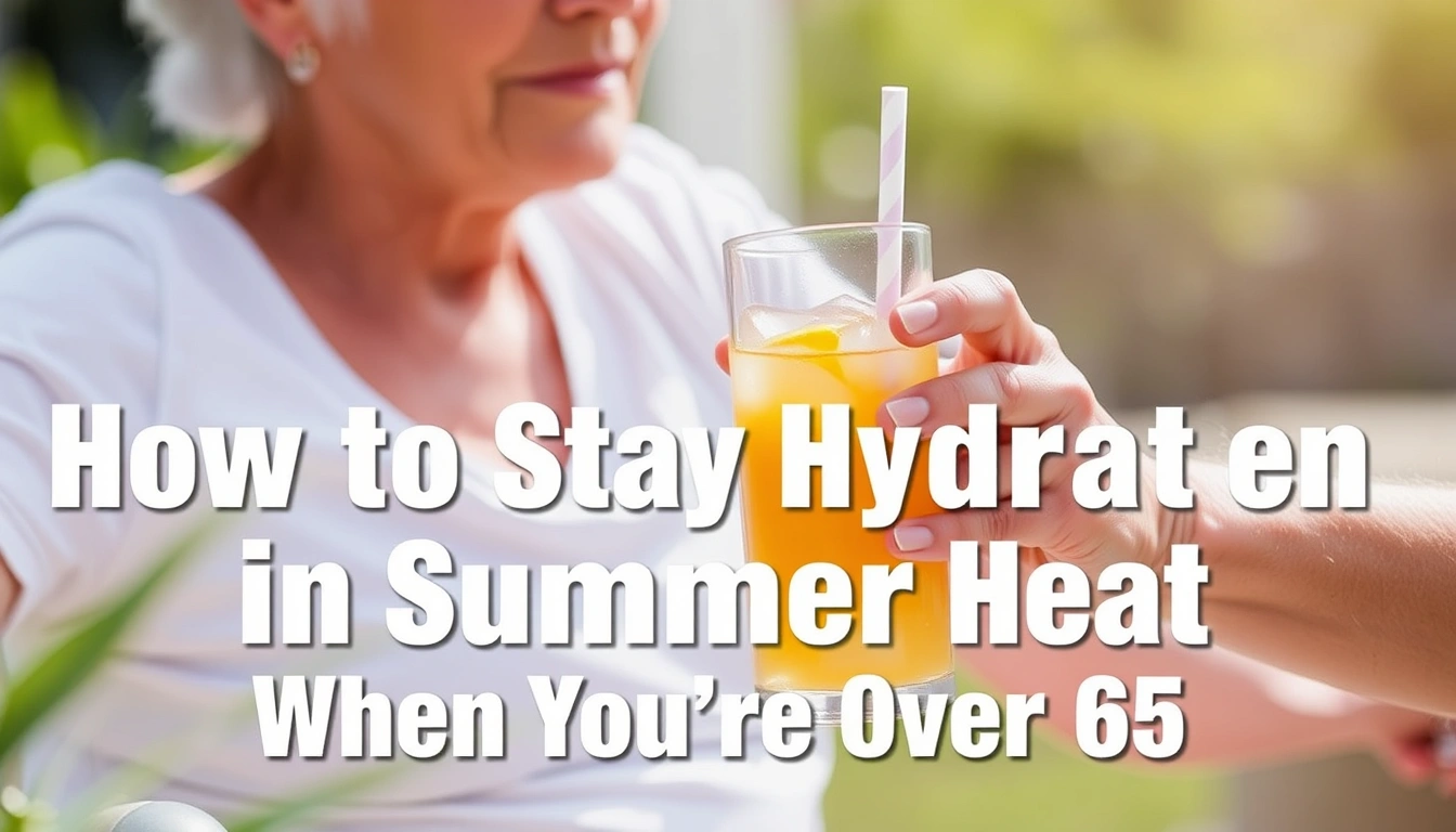 How to Stay Hydrated in Summer Heat When You're Over 65 How to Stay Hydrated in Summer Heat When You're Over 65