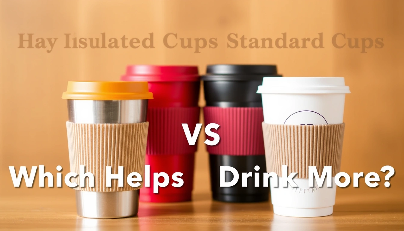 Insulated Cups vs Standard Cups: Which Helps Seniors Drink More