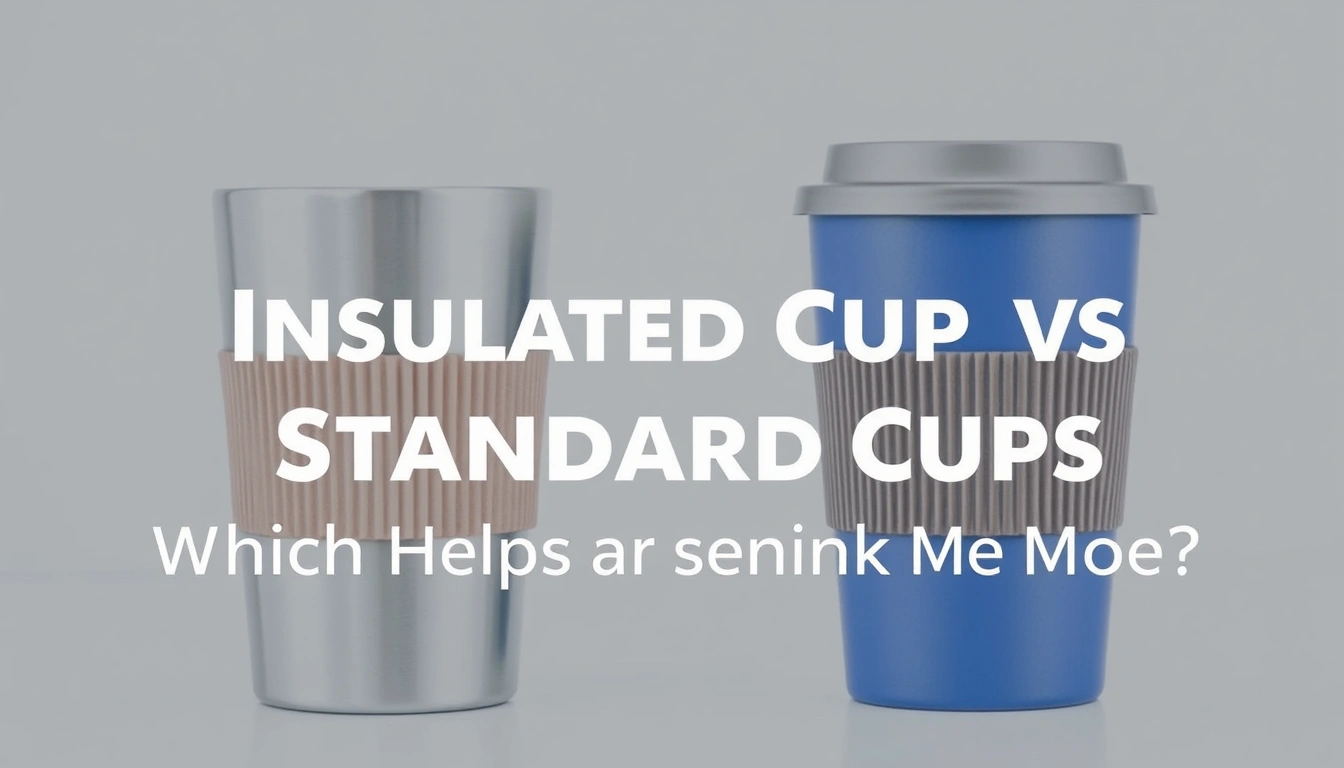 Insulated Cups vs Standard Cups: Which Helps Seniors Drink More